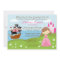Princess and Pirate birthday invitation