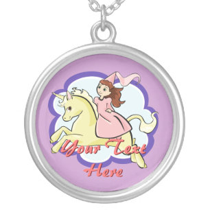 Princess and Unicorn Necklace