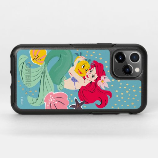 Princess Ariel Holding Flounder Illustration Otterbox Iphone Case Zazzle 7552