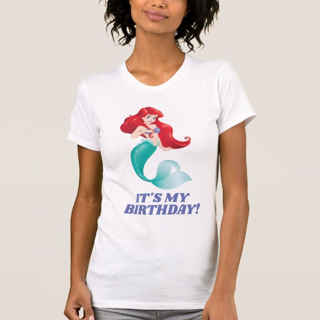 Princess Ariel | It's My Birthday T-Shirt (Front)