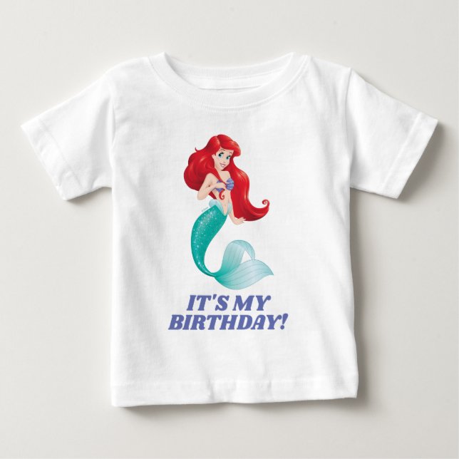 Princess Ariel | It's My Birthday T-Shirt (Front)