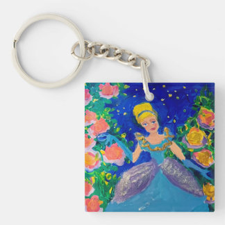 Princess "Art by Kids" Keychain
