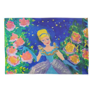 Princess "Art by Kids" Pillow Case
