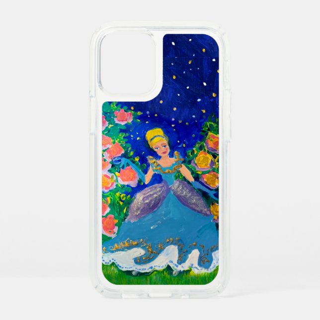 Princess "Art by Kids" Speck iPhone 12 Mini Case (Front)