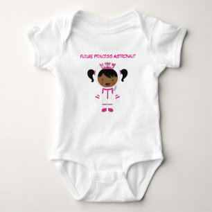 Princess Astronaut Baby Bodysuit