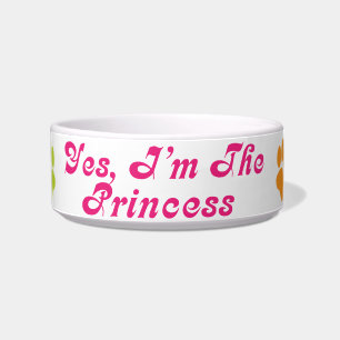 Princess Attitude Pet Dish Gift