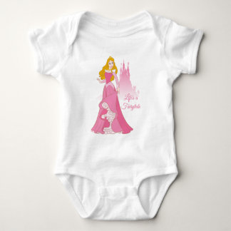 Princess Aurora & Castle Graphic Baby Bodysuit