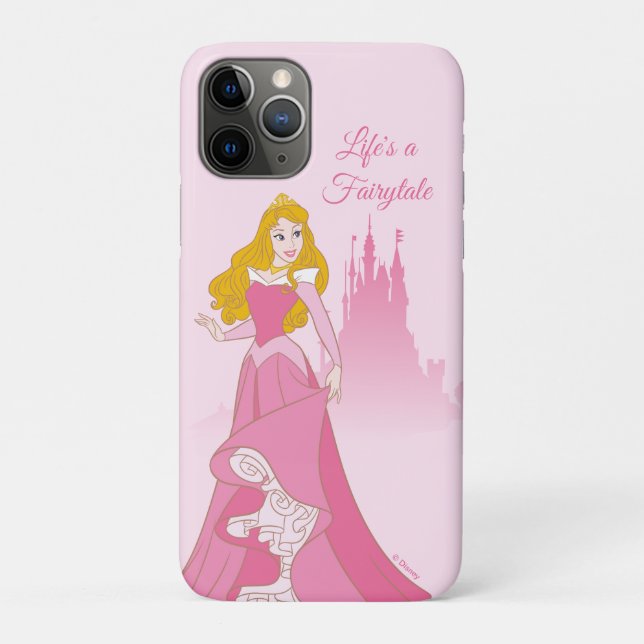 Princess Aurora & Castle Graphic Case-Mate iPhone Case (Back)