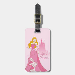Princess Aurora & Castle Graphic Luggage Tag