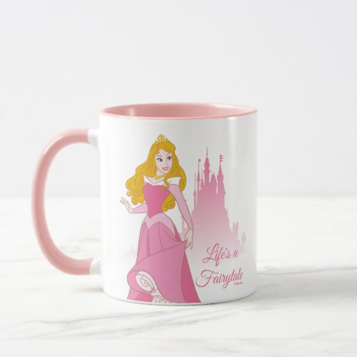 Princess Aurora  Castle Graphic Mug