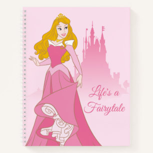 Princess Aurora & Castle Graphic Notebook