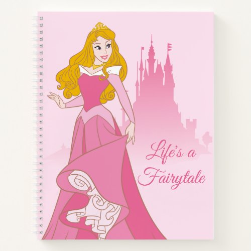 Princess Aurora & Castle Graphic Notebook