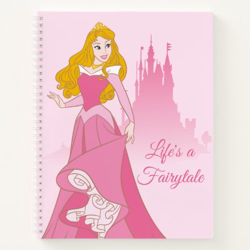 Princess Aurora  Castle Graphic Notebook