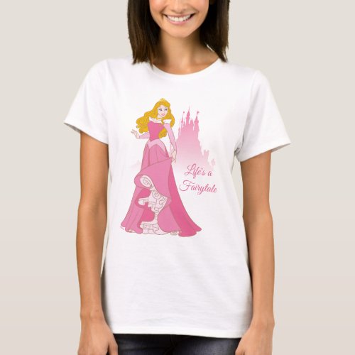 Princess Aurora  Castle Graphic T_Shirt