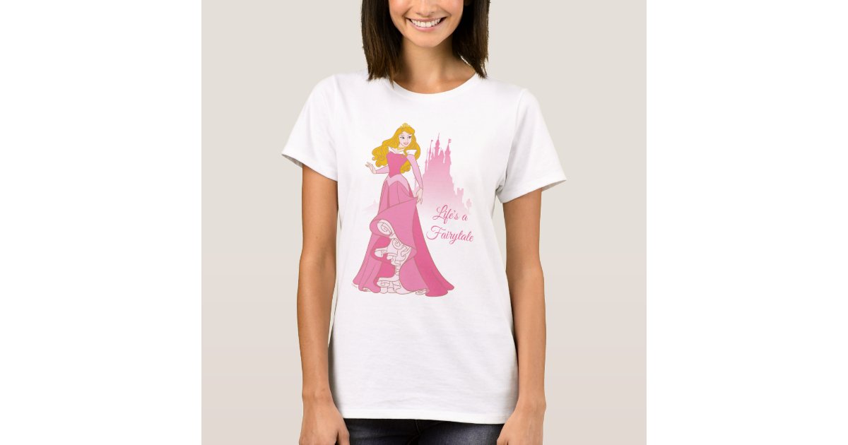Princess Aurora & Castle Graphic T-Shirt