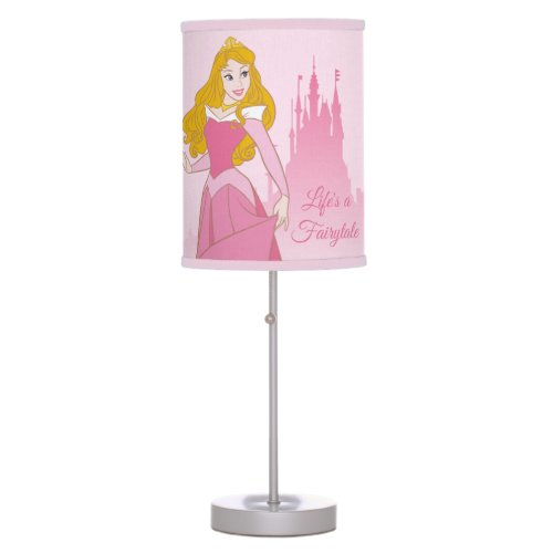 Princess Aurora  Castle Graphic Table Lamp