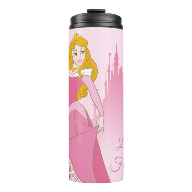 Princess Aurora & Castle Graphic Thermal Tumbler (Front)
