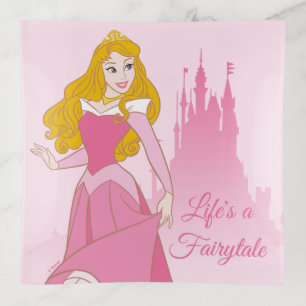 Princess Aurora & Castle Graphic Trinket Tray