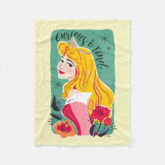 Princess Aurora - Curious & Kind Fleece Blanket