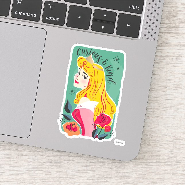 Princess Aurora - Curious & Kind Sticker (Detail)