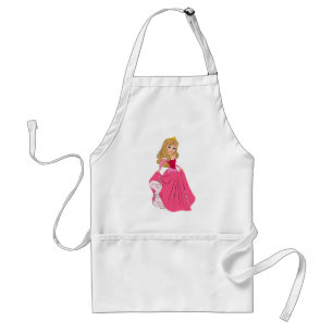 Princess Aurora Pretty in Pink Adult Apron