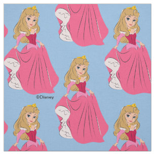 Princess Aurora Pretty in Pink Fabric