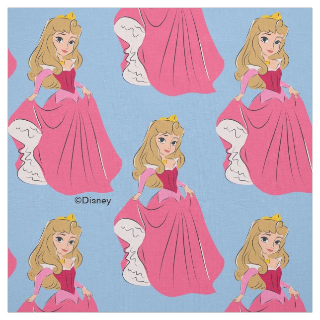 Princess Aurora Pretty in Pink Fabric (Swatch)