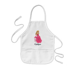 Princess Aurora Pretty in Pink Kids' Apron