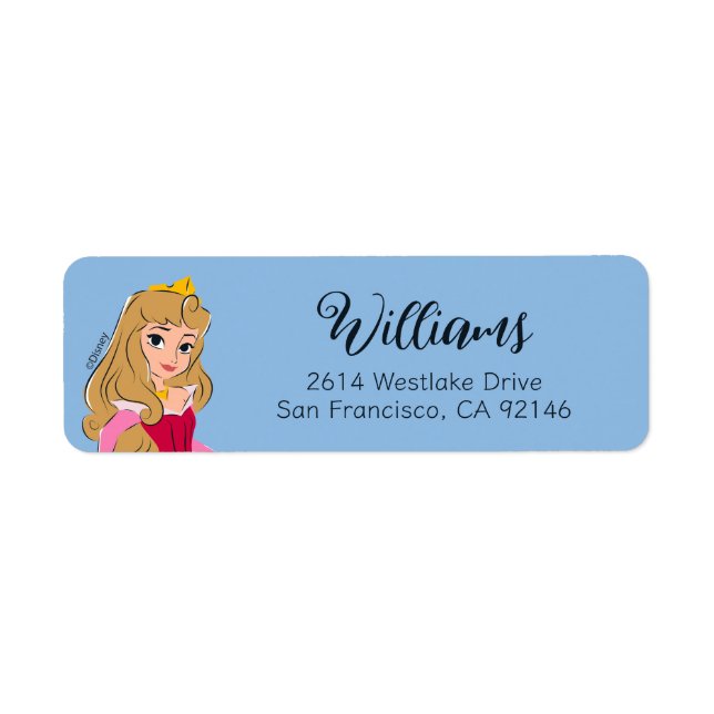 Princess Aurora Pretty in Pink Label (Front)