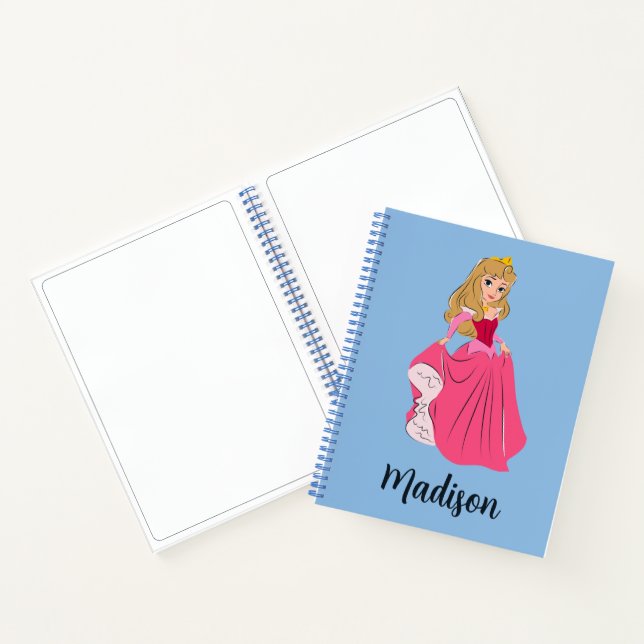 Princess Aurora Pretty in Pink Notebook (Inside)