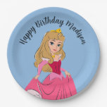 Princess Aurora Pretty in Pink Paper Plates