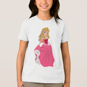 Princess Aurora Pretty in Pink Tri-Blend Shirt