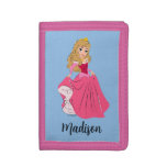 Princess Aurora Pretty in Pink Trifold Wallet