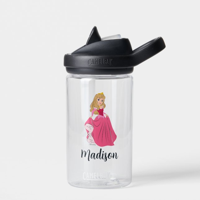 Princess Aurora Pretty in Pink Water Bottle (Left)
