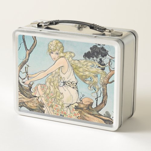 Princess Azulina by Florence Anderson Metal Lunch Box