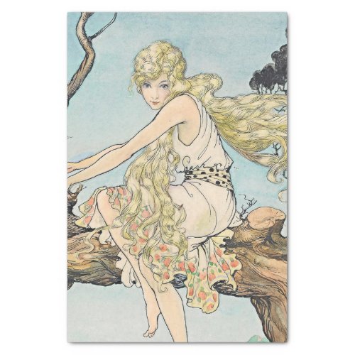 Princess Azulina by Florence Anderson Tissue Paper