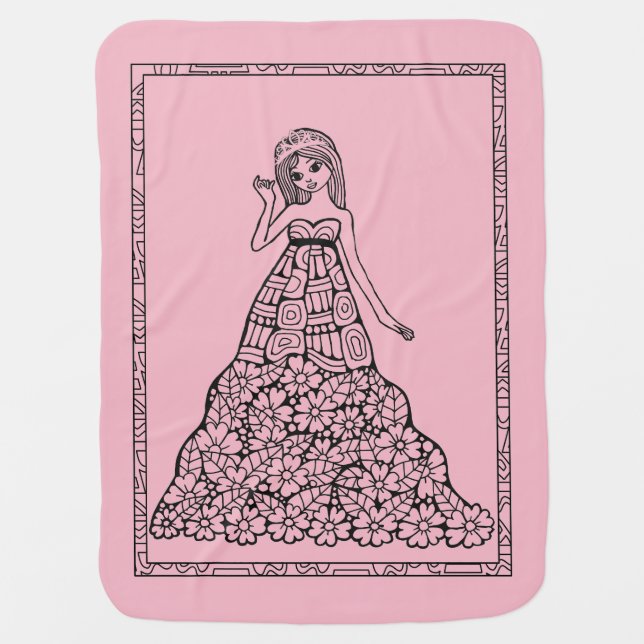 Princess Baby Blanket (Front)