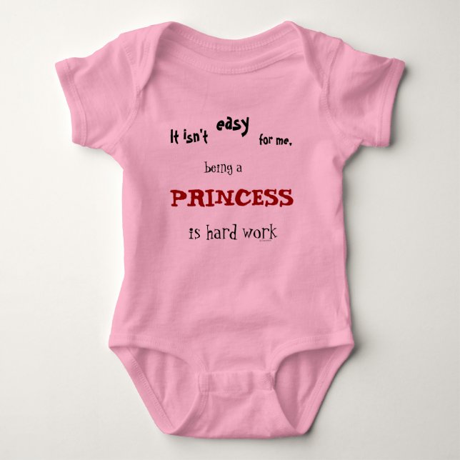 PRINCESS BABY BODYSUIT (Front)