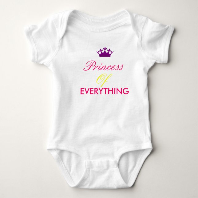 Princess Baby Bodysuit (Front)