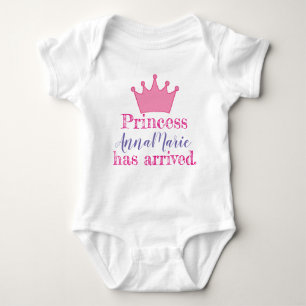 Princess Baby Girl Baby Bodysuit