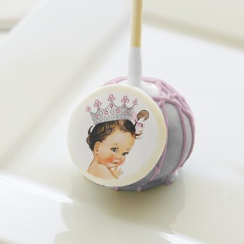 Princess Baby Shower Cake Pops by The_Vintage_Boutique at Zazzle