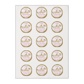 Princess Baby shower cupcake toppers Edible Edible Frosting Rounds (Sheet)