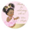 Princess Baby Shower Favor Stickers