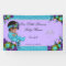 Princess Baby Shower Girl Teal Blue Purple Ethnic