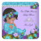 Princess Baby Shower Girl Teal Blue Purple