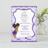 Princess Baby Shower invitation (Standing Front)