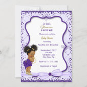 Princess Baby Shower invitation (Front)