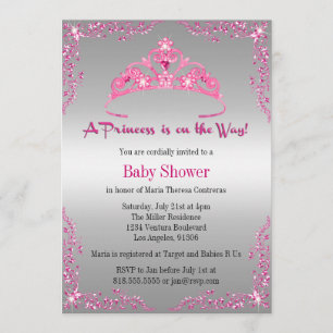 Princess Baby Shower Invitation
