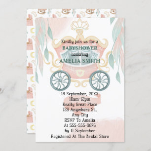 Princess Baby Shower Invitation