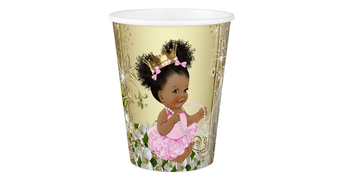 Princess Baby Shower Paper Cups | Zazzle